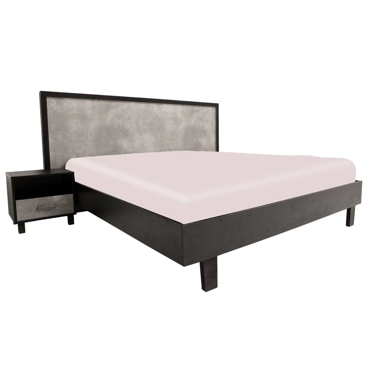 Modern Minimalist Platform Bed thumbnail 2